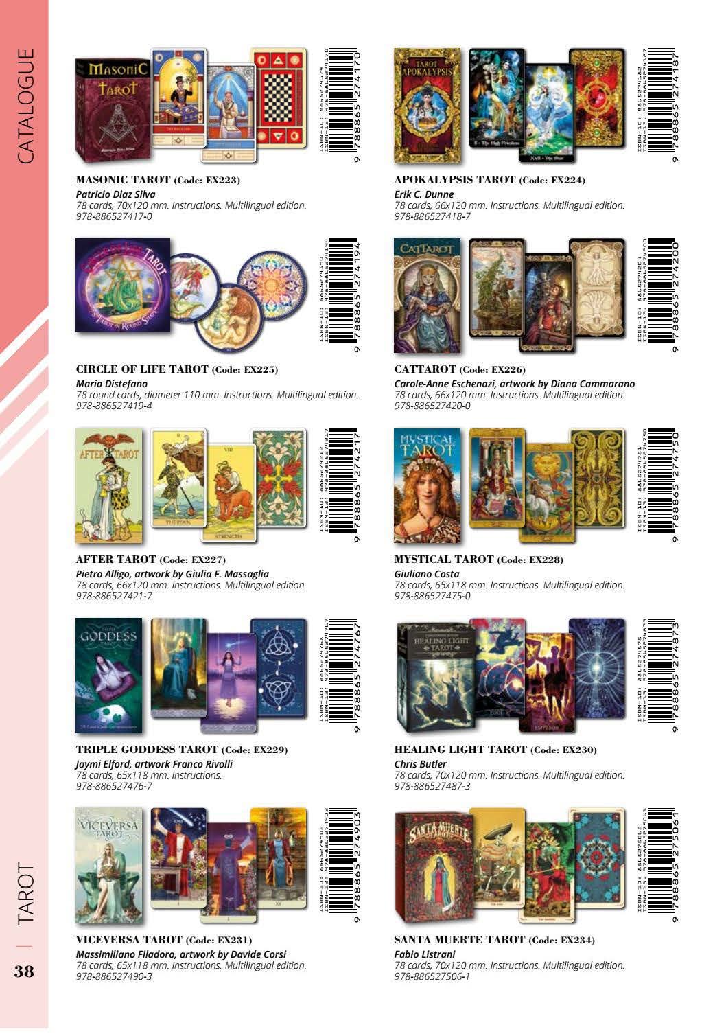 Lo Scarabeo catalogue 2019